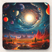 愛の夕日 コースター (正面)