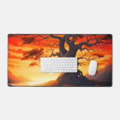 愛の夕日 デスクマット (キーボード&マウス)