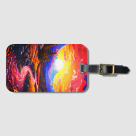 愛の夕日 ラゲッジタグ