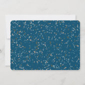 「愛の多い」写真モダン誕生発表 案内状 (裏面)