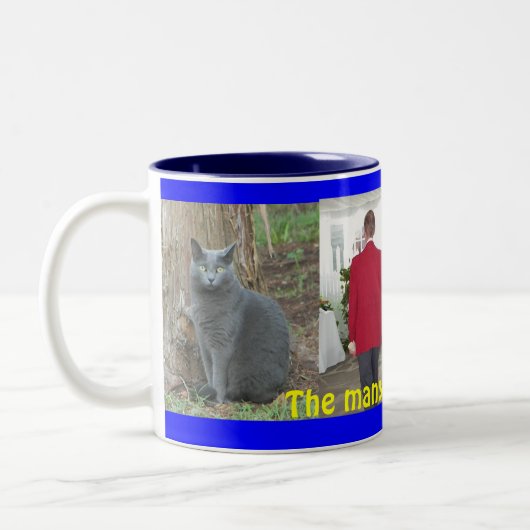 愛の多くの顔 ツートーンマグカップ (左)