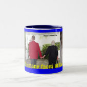 愛の多くの顔 ツートーンマグカップ (中央)