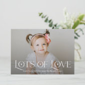 愛の多く編集可能なカラーバレンタインデーカード シーズンカード (スタンド正面)