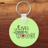 愛の多さ – Keychain キーホルダー (正面)