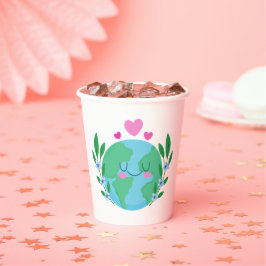 愛の大地が微笑む 紙コップ