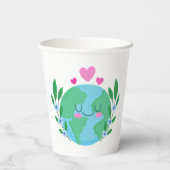 愛の大地が微笑む 紙コップ (裏面)