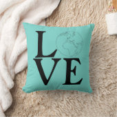 愛の大地！Green クッション (ブランケット)