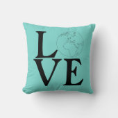 愛の大地！Green クッション (正面)