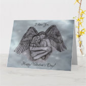 愛の天使エロス, 愛してる, バレンタインデー カード (黄色い花)