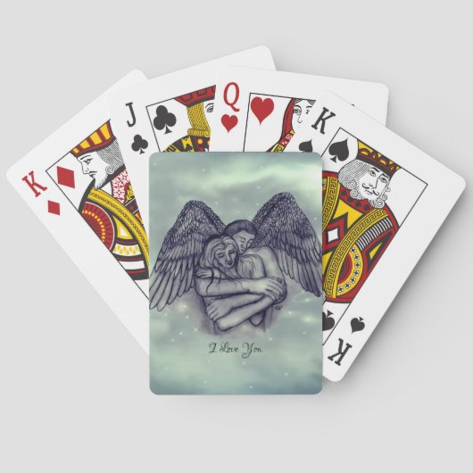 愛の天使エロス、私はあなたを愛 トランプ (裏面)