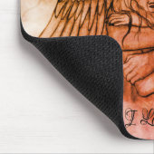 愛の天使エロス、私はあなたを愛 マウスパッド (コーナー)