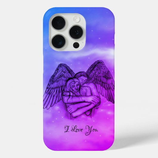 愛の天使エロス、私はあなたを愛 Case-Mate iPhoneケース (裏面)