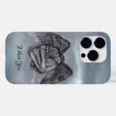 愛の天使エロス、私はあなたを愛 Case-Mate iPhoneケース (裏面 (横))