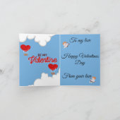 愛の天使 カード (内部)