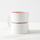 愛の天使 ツートーンマグカップ (正面左)