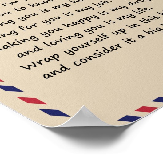 愛の夫 |愛する夫への手紙 ポスター (角)