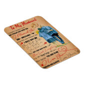 愛の夫 |愛する夫への手紙 マグネット (右側)