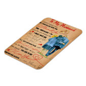 愛の夫 |愛する夫への手紙 マグネット (左側)