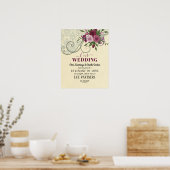 「愛の契約」ライフパートナー結婚の証明書 ポスター (キッチン)