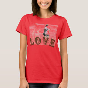 愛の女性Tシャツ Tシャツ