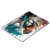 愛の女神スパイラル手帳 ノートブック (左側)