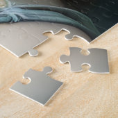 愛の女神フラワー素晴らしポートレート ジグソーパズル (側面)