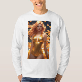 愛の女神：アフロディテポートレート Tシャツ