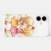 愛の妖精のペアiPhone 16ケース Case-Mate iPhoneケース (裏面 (横))