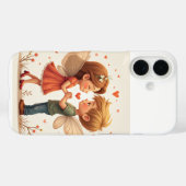 愛の妖精のペアiPhone 16ケース Case-Mate iPhoneケース (裏面 (横))