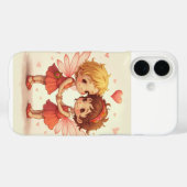 愛の妖精のペアiPhone 16ケース Case-Mate iPhoneケース (裏面 (横))