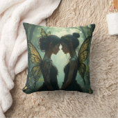 愛の妖精ピローのペア クッション (ブランケット)