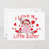 愛の妹 ポストカード (正面/裏面)