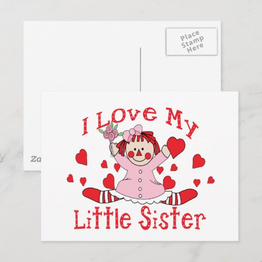 愛の妹 ポストカード (正面/裏面)