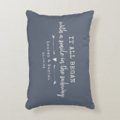 愛の始まりを飾るシックなバレンタインデー アクセントクッション (正面(垂直))