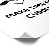 愛の子どもたちに時間を割く引用文 ポスター (角)