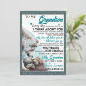 愛の孫 |おばあちゃんの孫への手紙 シーズンカード (スタンド正面)