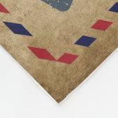 愛の孫 |おばあちゃんの孫への手紙 フリースブランケット (角)