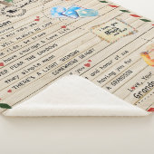 愛の孫|私の孫への手紙誇りを持ったI Of You シェルパブランケット (3/4)