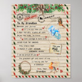 愛の孫|私の孫への手紙誇りを持ったI Of You ポスター (正面)