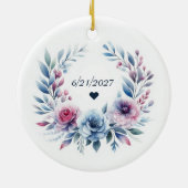「愛の完全な開花」オーナメント セラミックオーナメント (裏面)