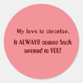 愛の宣言 ラウンドシール