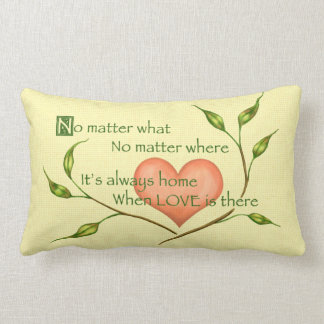 愛の家 ランバークッション
