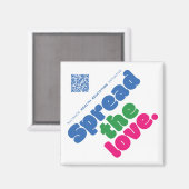 愛の小さな磁石を広げる マグネット (正面/裏面)