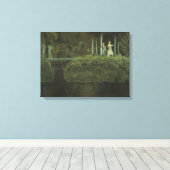 愛の島（Konstantin Somov著） キャンバスプリント (インサイチュ (ウッドフロア))