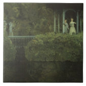 愛の島（Konstantin Somov著） タイル (正面)