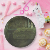 愛の島（Konstantin Somov著） ペーパープレート (パーティー)