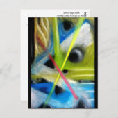 愛の巨大な溢れ出し ポストカード (正面/裏面)