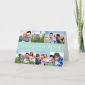 愛の平和の喜び書道モダン6写真集 シーズンカード (正面)