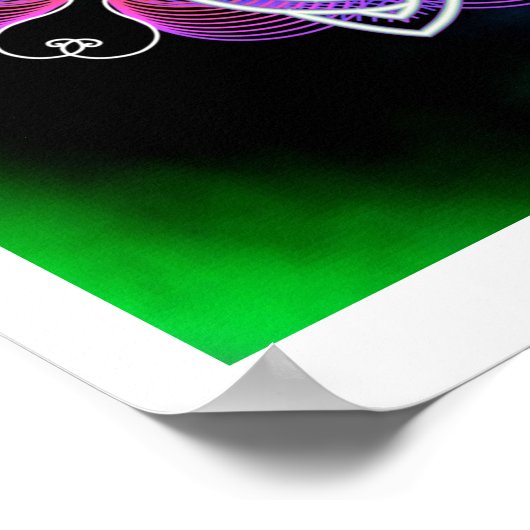 愛の平和の喜び ポスター (角)