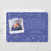 愛の平和ジョイ小さなキスベビーの第1クリスマス シーズンカード (裏面)